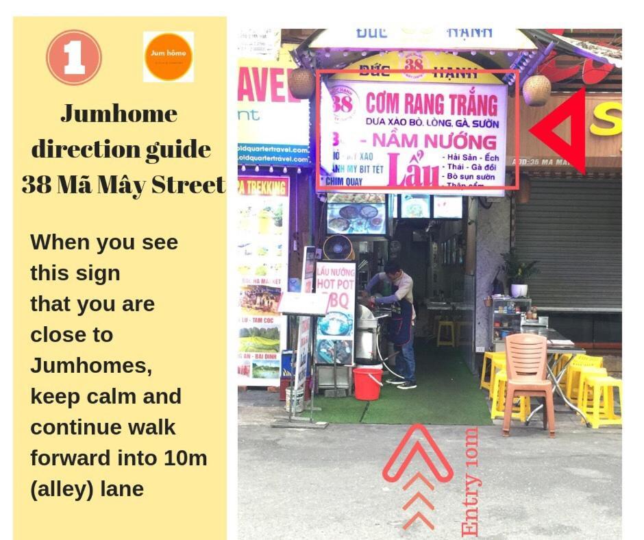 Jum Home Hanoi Old Quarter Food Center Exterior foto
